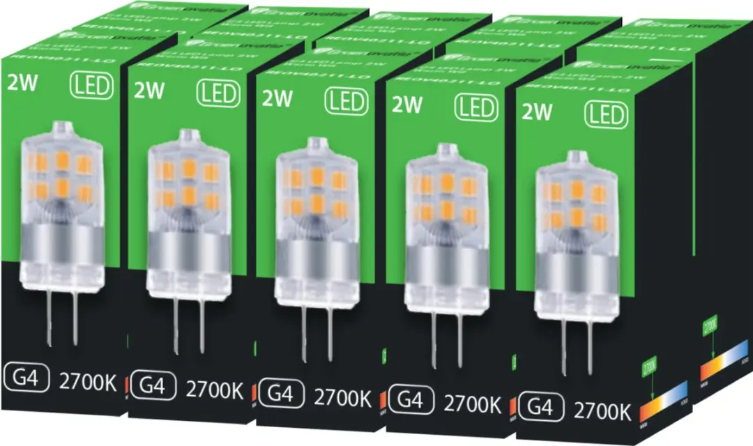 Groenovatie G4 LED Lamp 2W Warm Wit - 10 Stuks - afbeelding 6 van 6