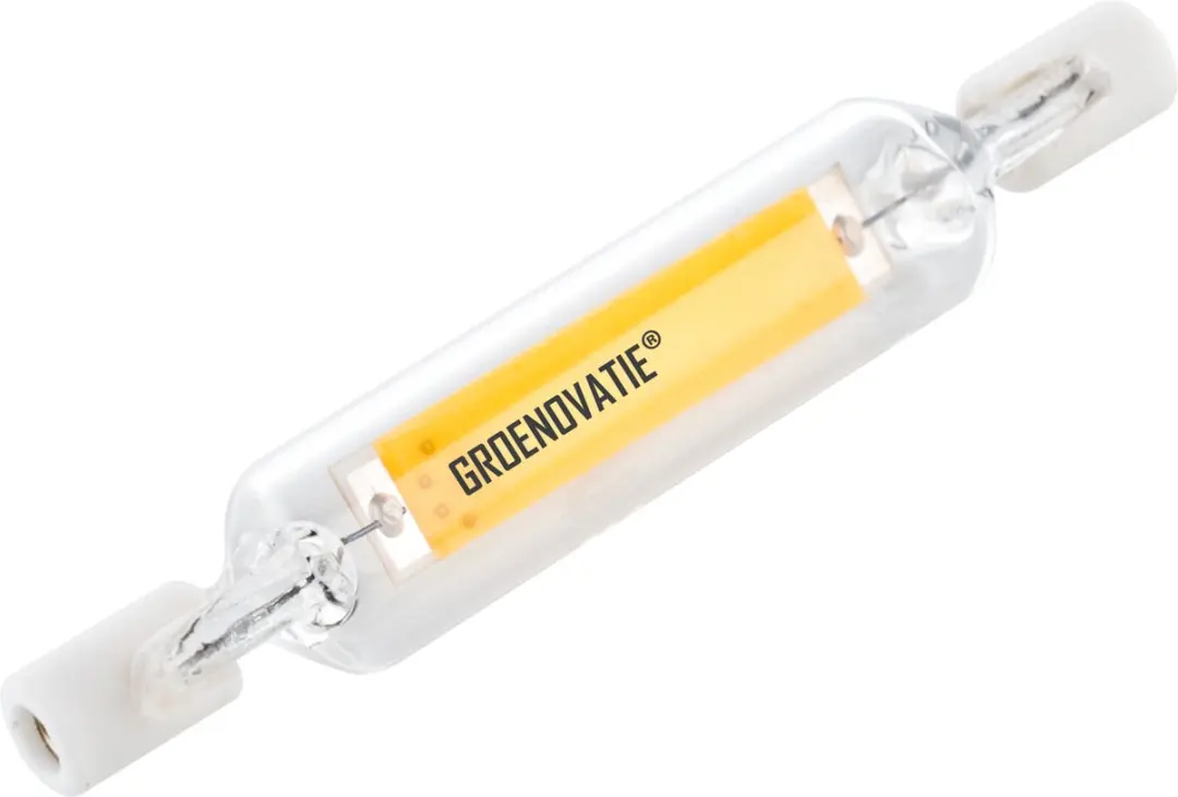 Groenovatie R7S LED Lamp 5W - 6 Stuks - Warm Wit - Dimbaar