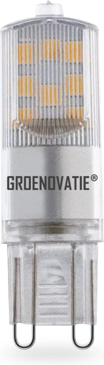 Groenovatie LED Lamp G9 3W Warm Wit - 6 Stuks