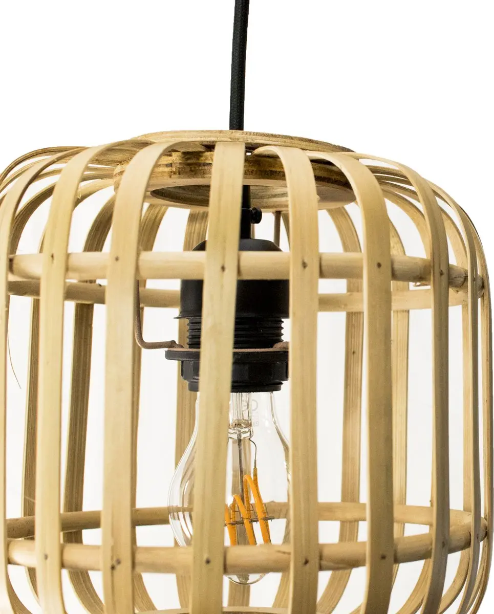 Groenovatie Bamboe Hanglamp Rotan - ⌀22 cm