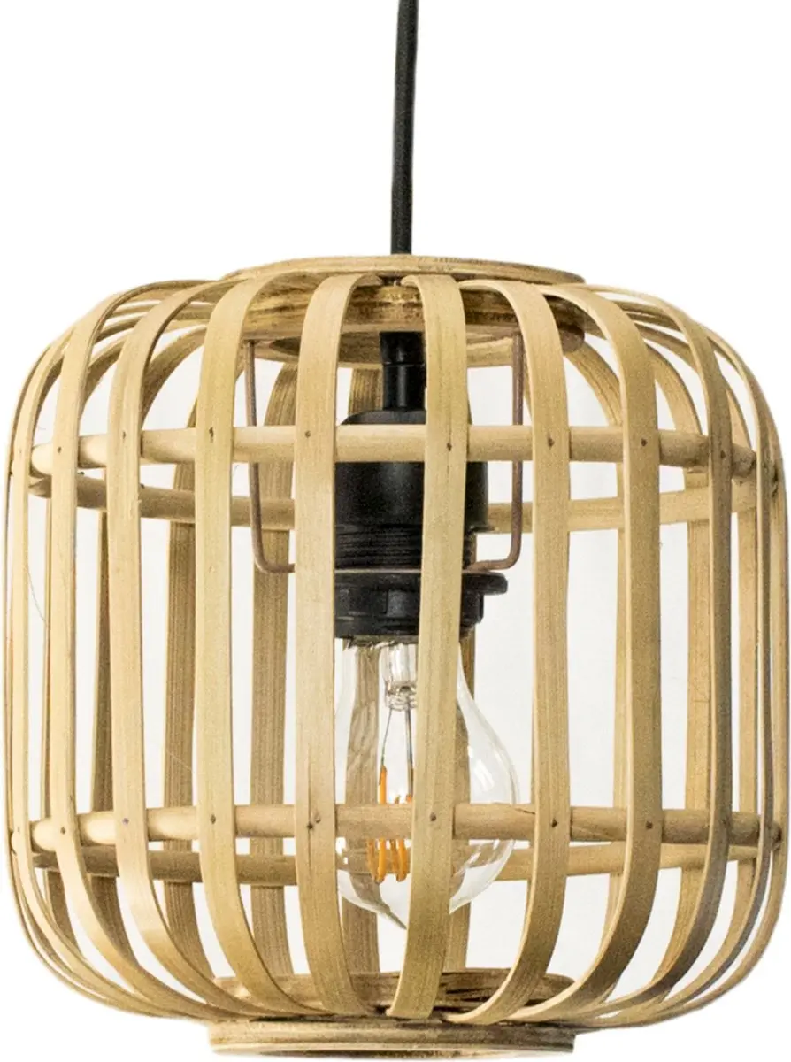 Groenovatie Bamboe Hanglamp Rotan