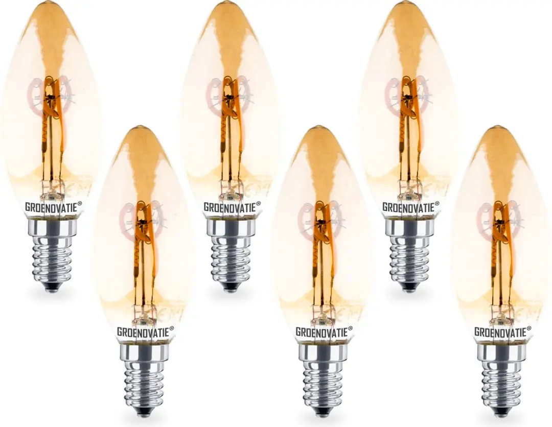 Groenovatie E14 LED Filament Kaarslamp 4W