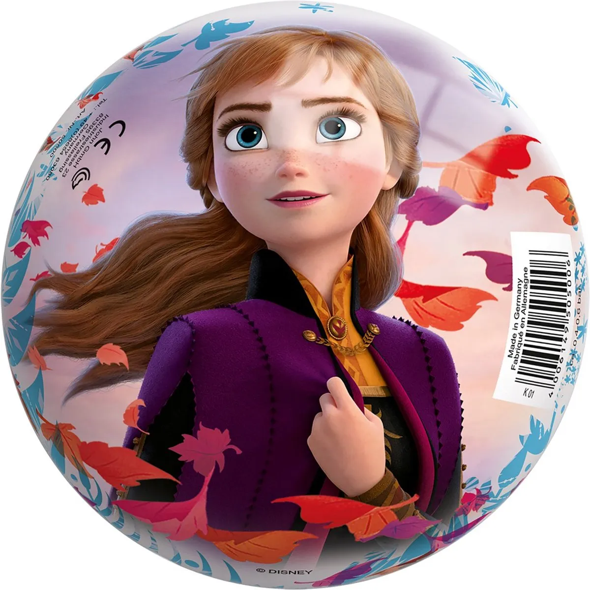 Disney Frozen II Speelbal - 13cm - 10 Stuks