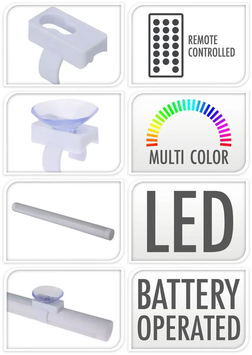 Koopman Led Colorchanging Lichtbar RGB - Meerkleurig - afbeelding 3 van 3