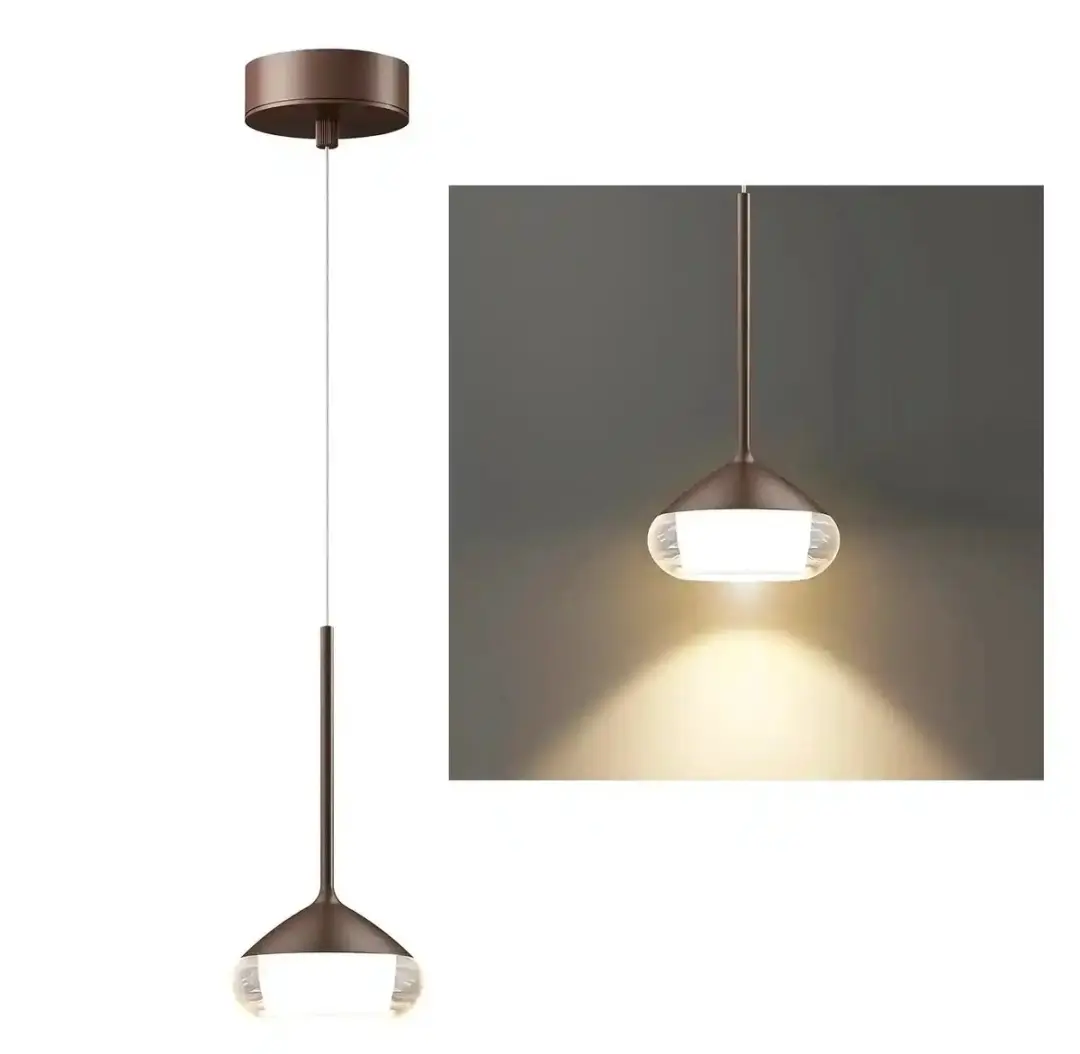 Artdelight Phoenix Hanglamp - Ø12cm Brons