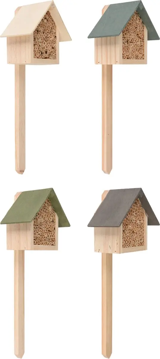 Insectenhotel Hout op Stok