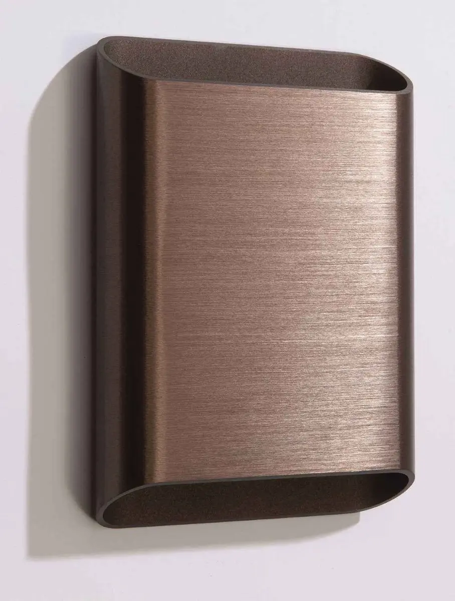 Artdelight Diaz S Wandlamp - 2 Lichtpunten - Ø10cm - Donker Brons