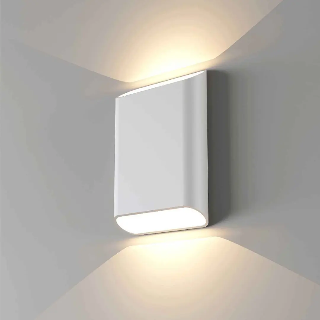 Artdelight Diaz L Wandlamp - 2 Lichtpunten 15cm Wit