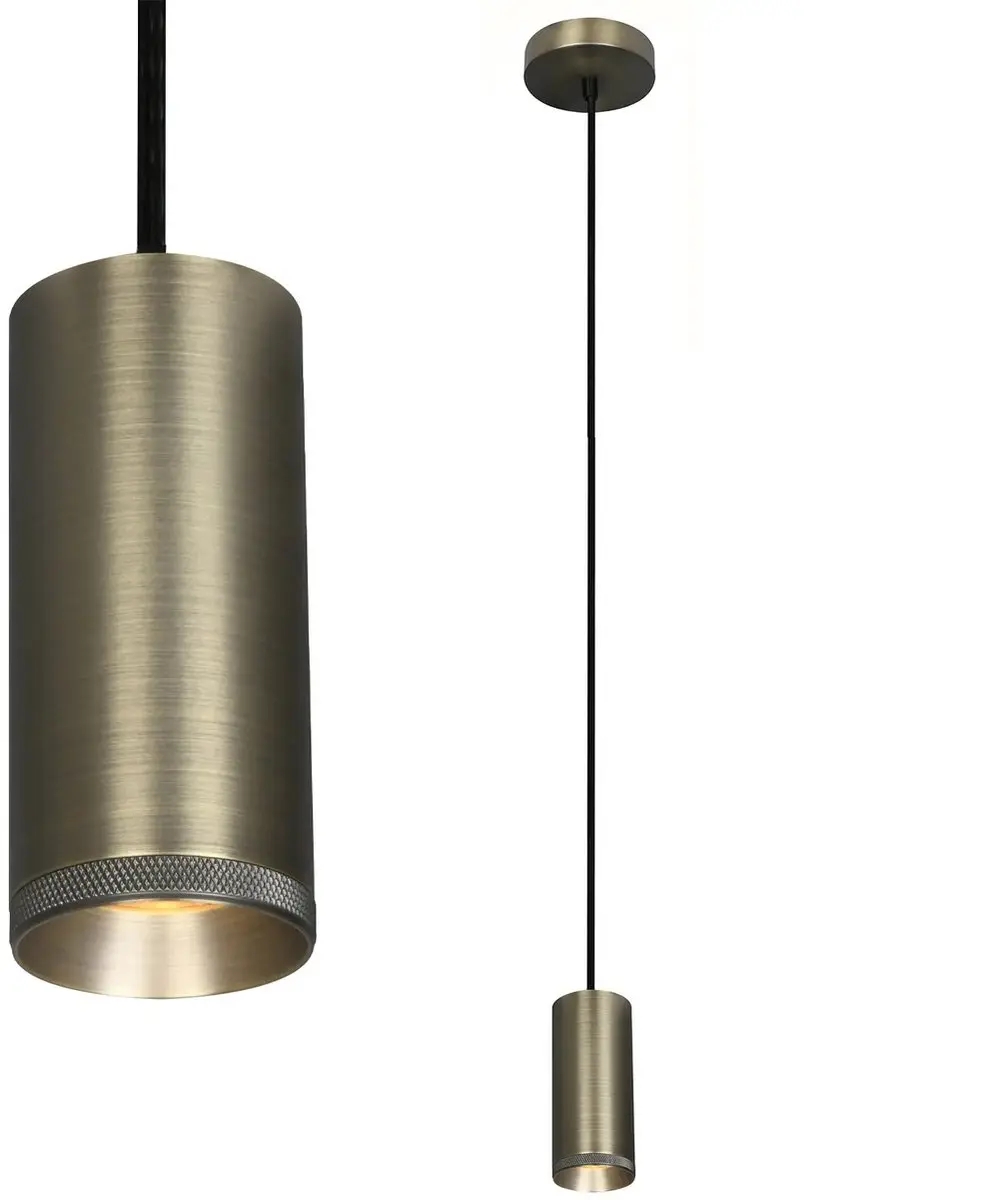 Artdelight Hanglamp Milano 15cm - Antiek brons