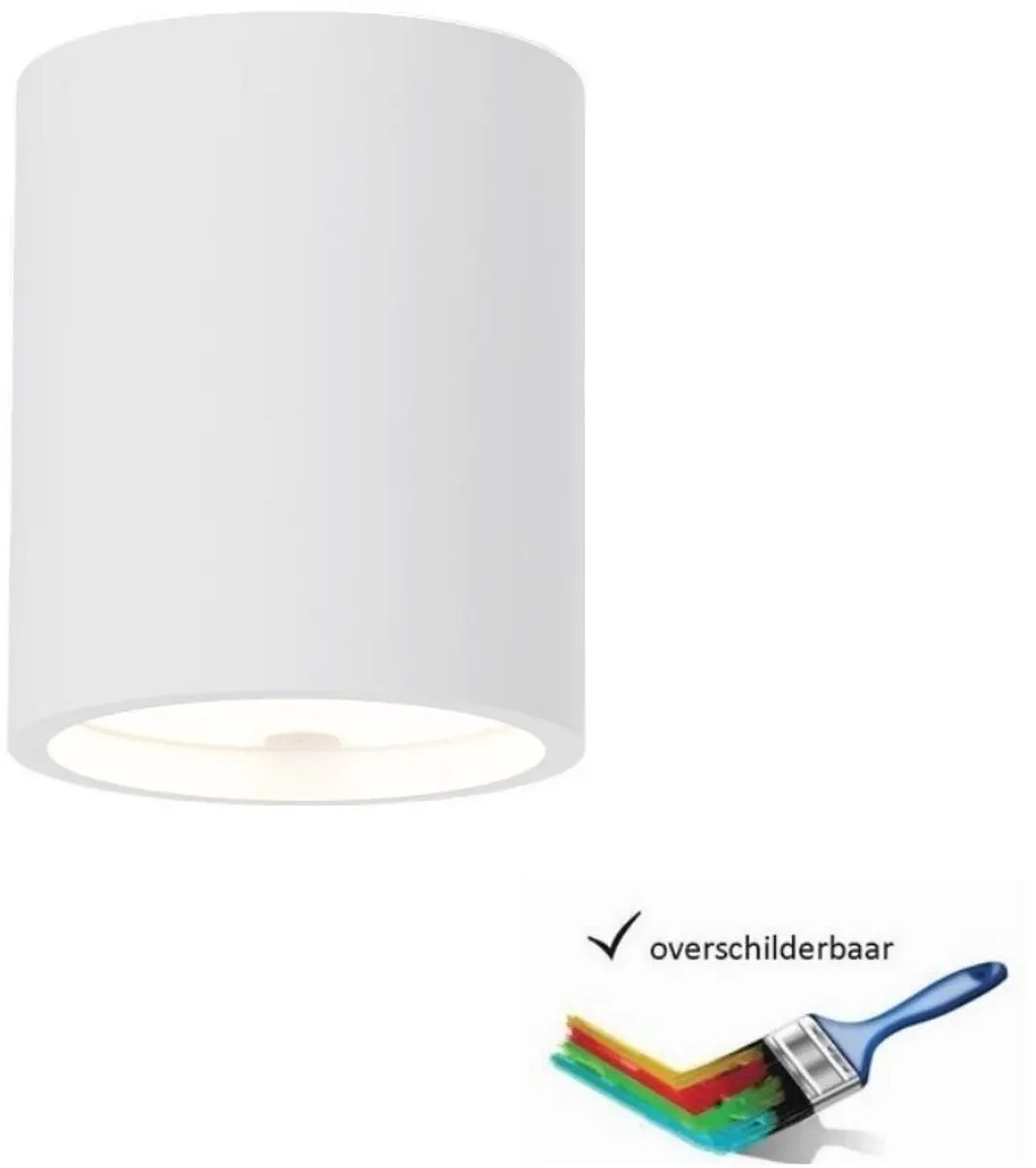 Artdelight Toulouse Plafondlamp Ø11cm