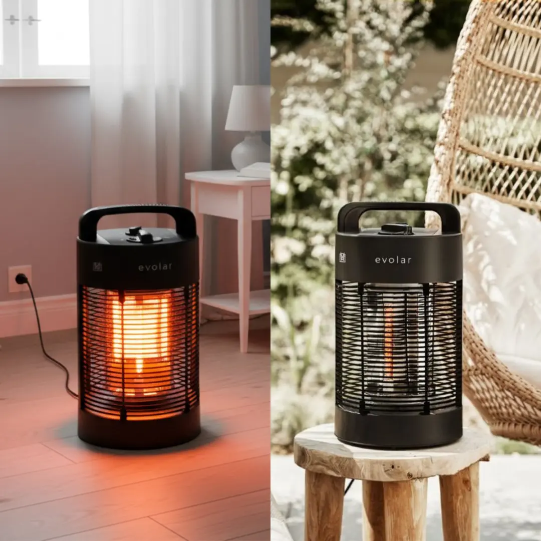Evolar EVO-HD35 Infrarood Terrasverwarming 700W - Zwart - afbeelding 5 van 6