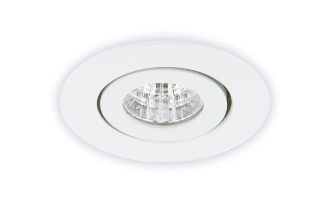 Groenovatie Inbouwspot LED 3W Ø53mm - Kantelbaar & Dimbaar - Wit