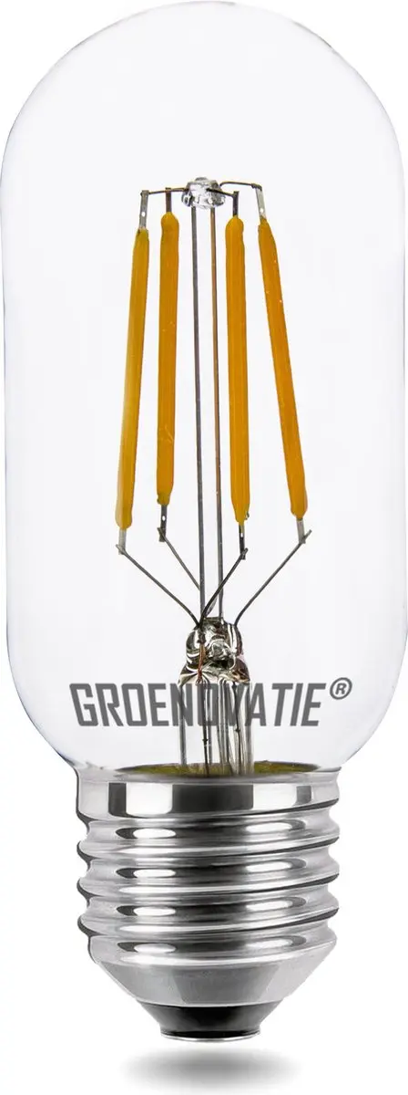 Groenovatie LED Filament Buislamp 4W E27