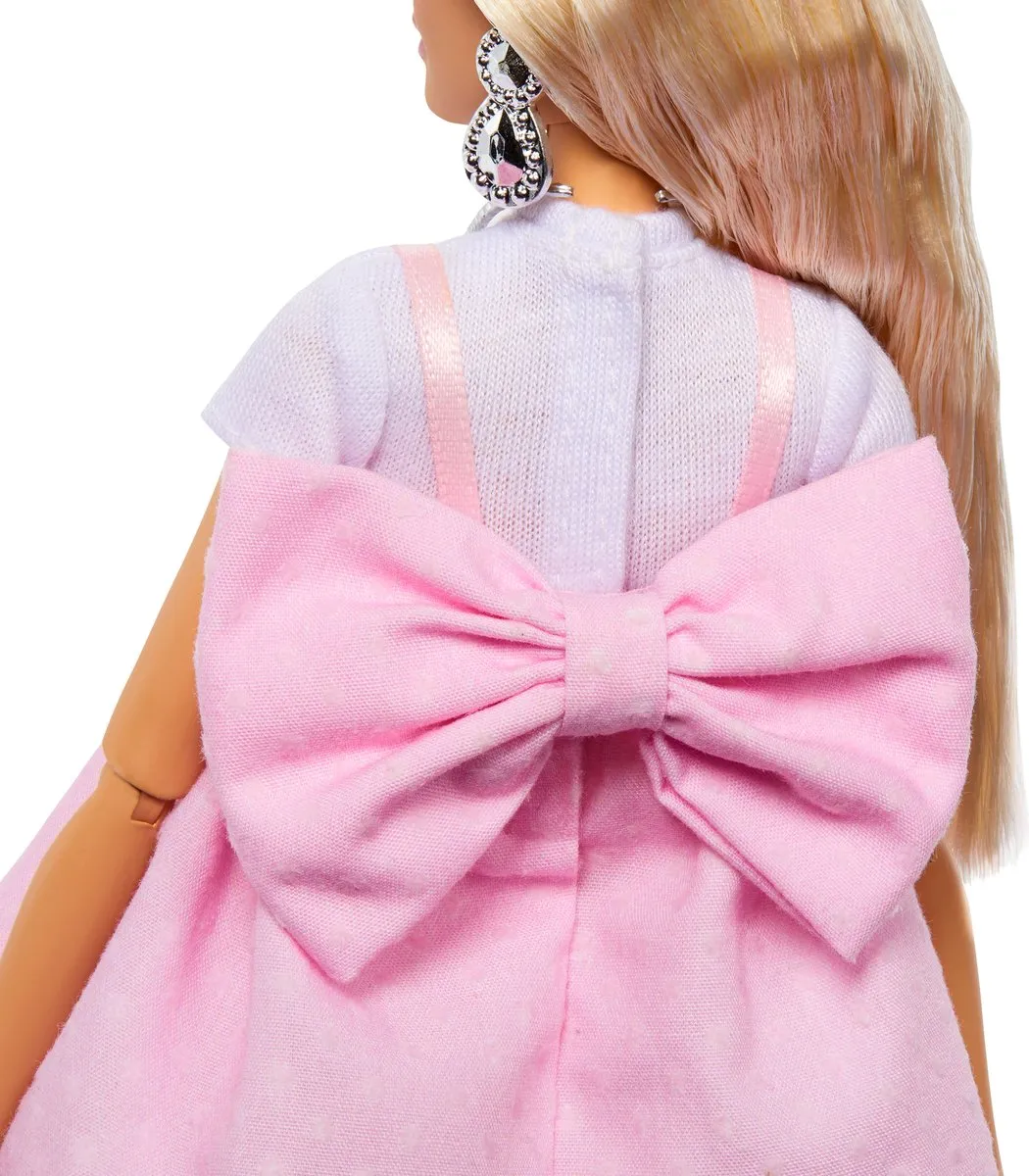 Barbie HYV27 Pastelroze Babydolljurk