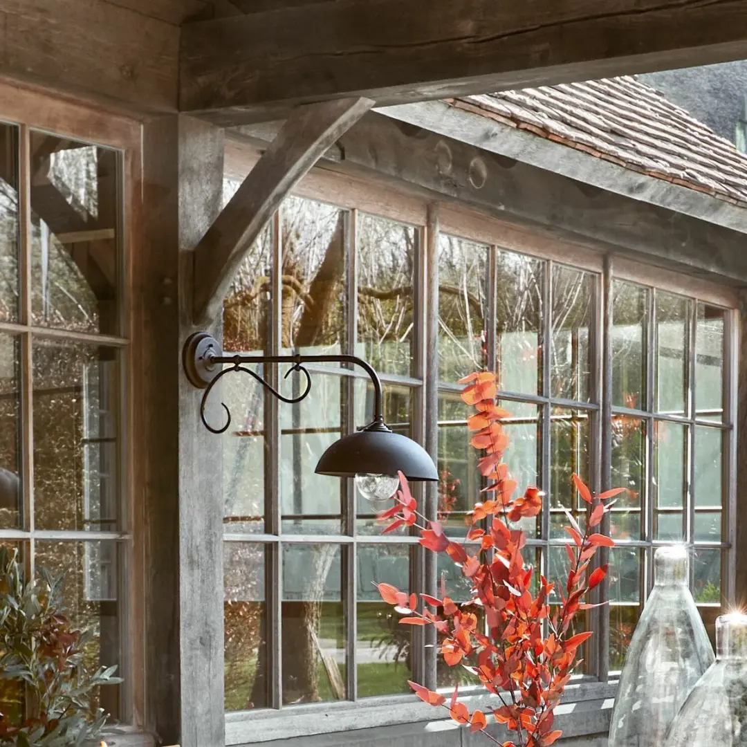 Loberon Lupia Wandlamp - 25W - Zwart