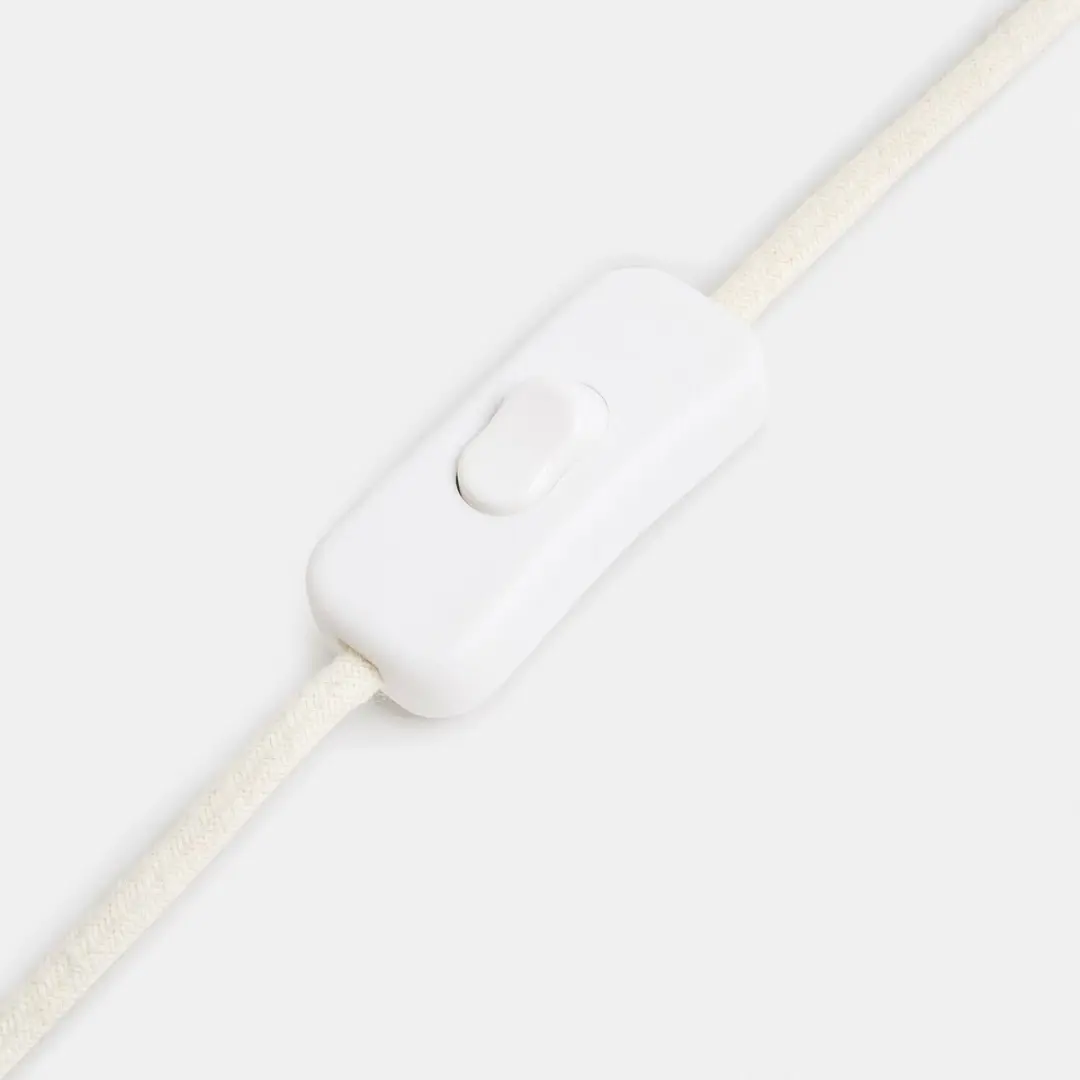 Loberon Kestrell Tafellamp - 25W - Crème