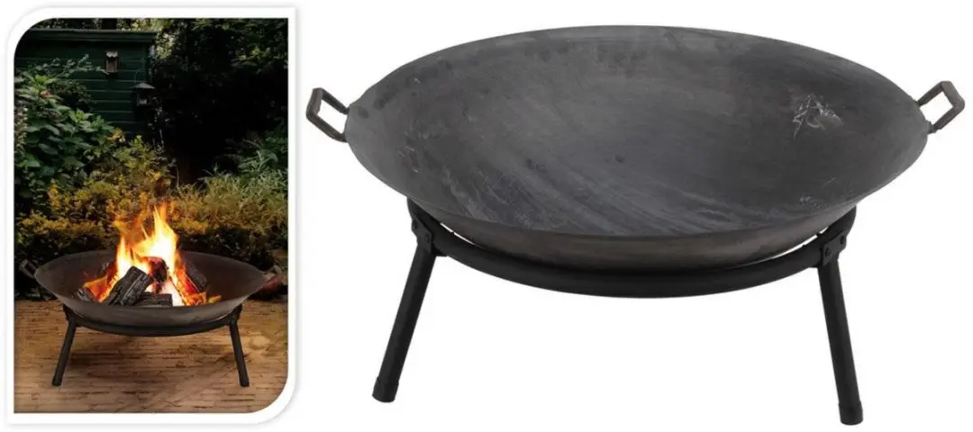 Vuurschaal gietijzer Diameter 60 cm Koopman