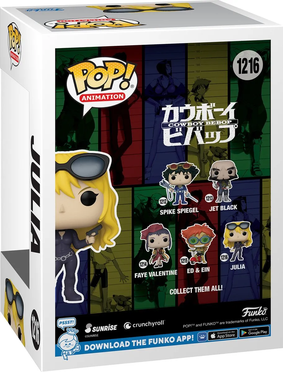 Funko Pop! Animation Cowboy Bebop Julia 58023 - Veelkleurig