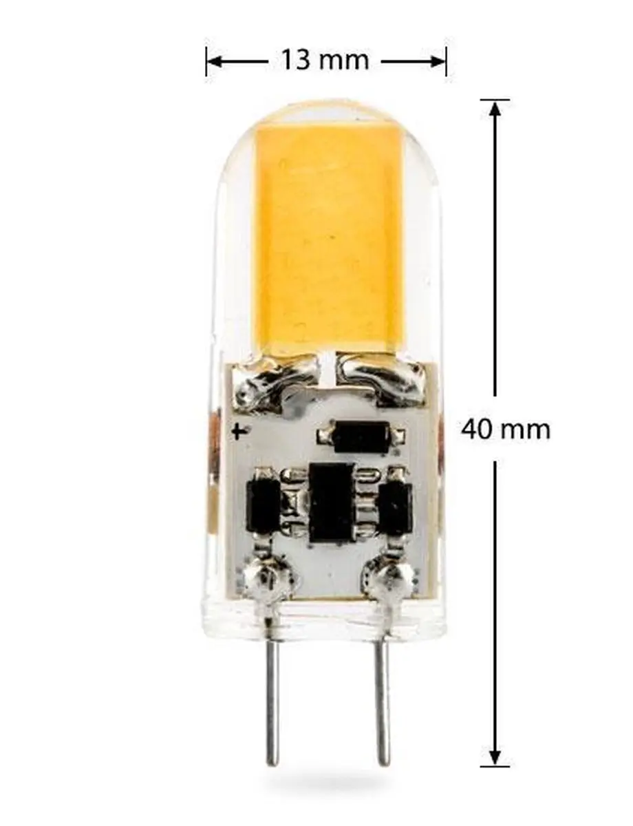 Groenovatie LED Lamp GY6.35 3W COB - 6 Stuks Warm Wit