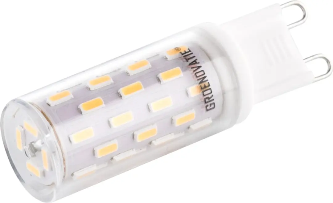 Groenovatie LED Lamp G9 3W - Warm Wit 2800K - Dimbaar