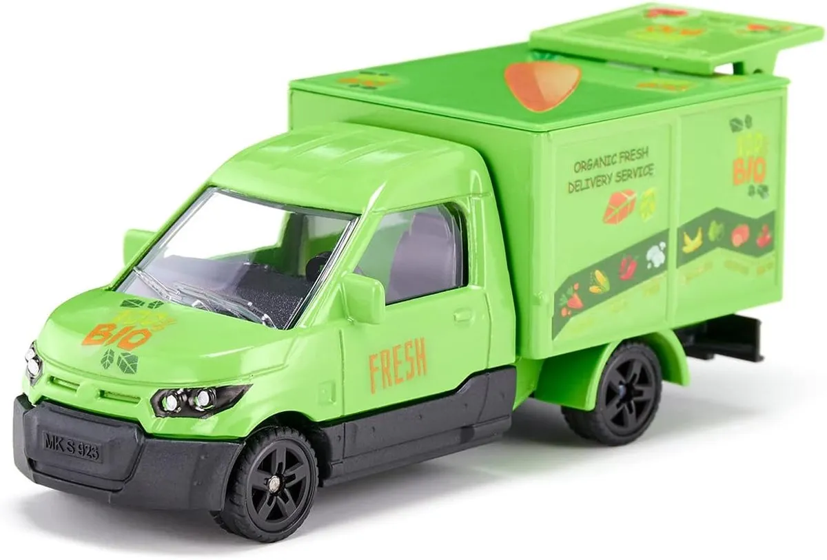 SIKU 1941 Streetscooter BIO Bezorgservice Speelgoedbestelbus 1:50 - Groen - afbeelding 6 van 6