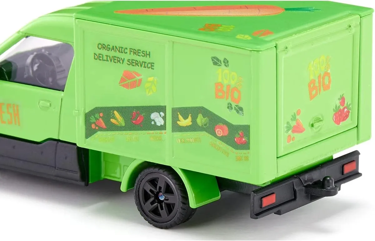 SIKU 1941 Streetscooter BIO Bezorgservice Speelgoedbestelbus 1:50 - Groen