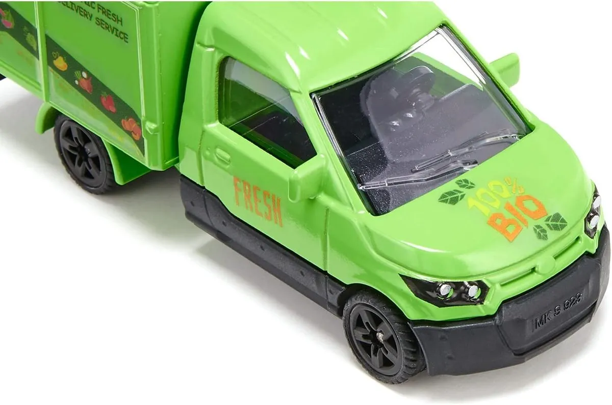 SIKU 1941 Streetscooter BIO Bezorgservice Speelgoedbestelbus 1:50 - Groen