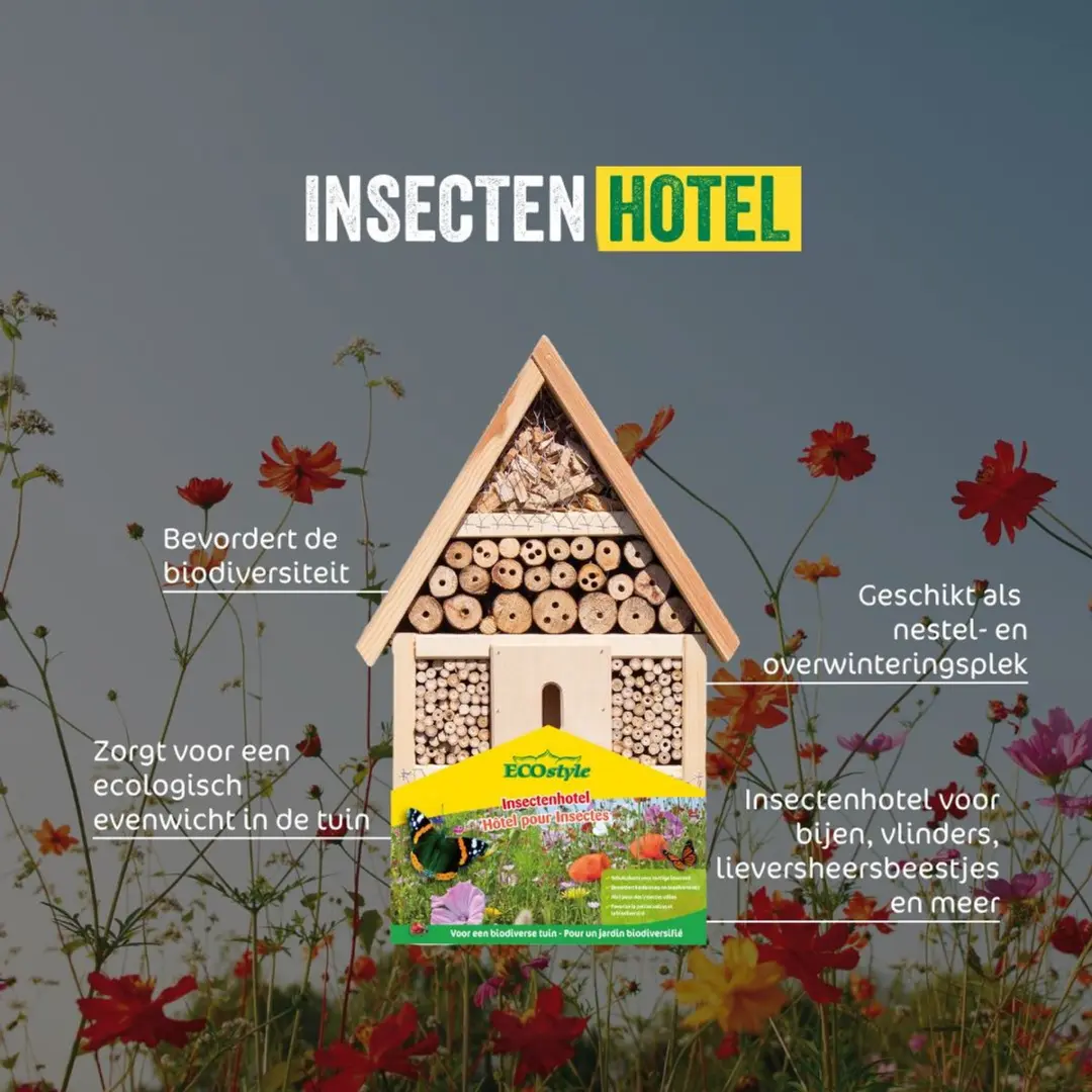 ECOstyle Insectenhotel - Groot