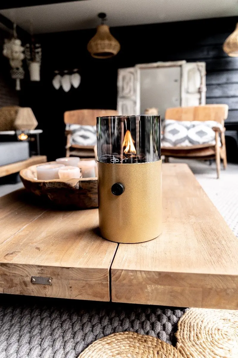 Cosi Cosiscoop Original Gaslantaarn 700W - Goud Smoked