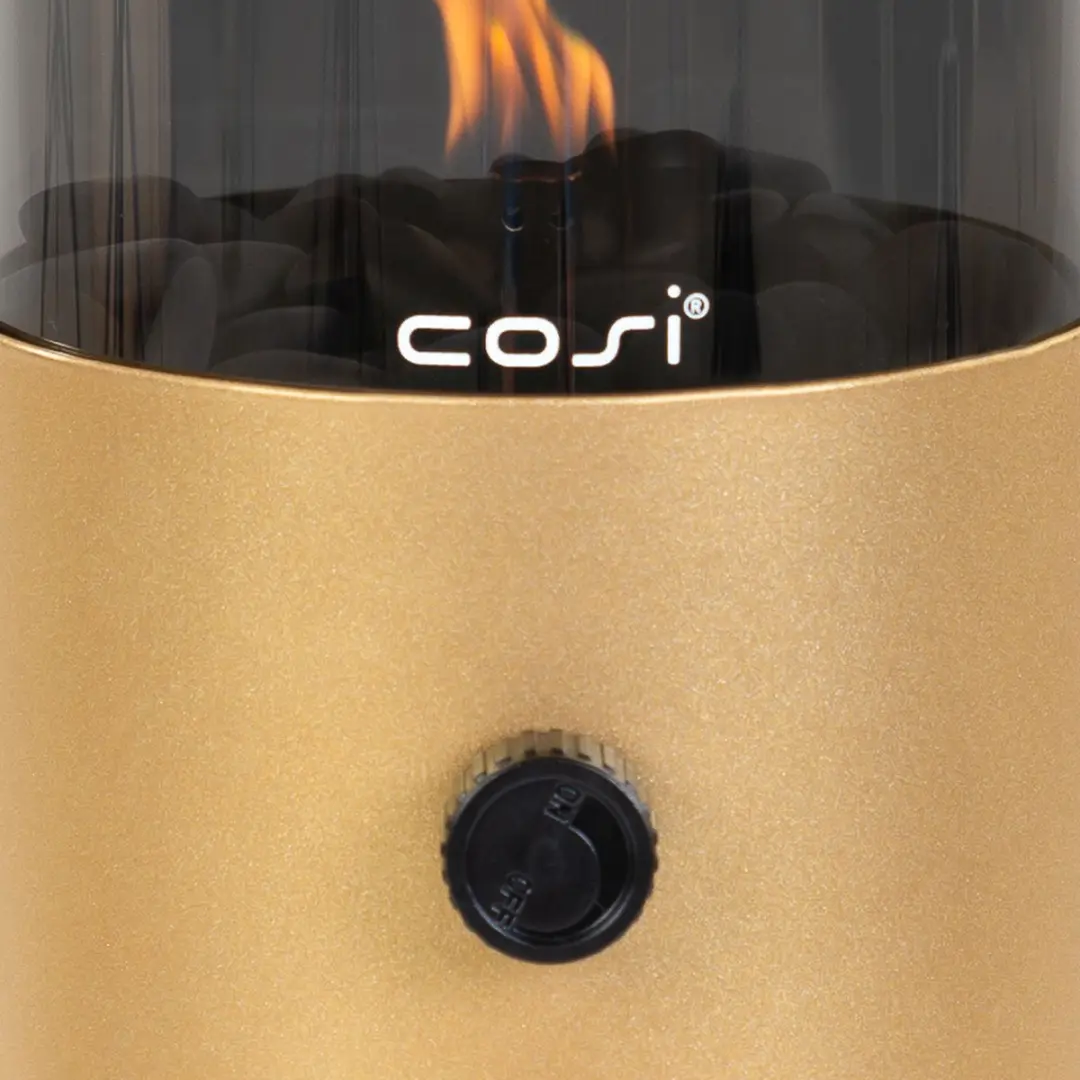 Cosi Cosiscoop Original Gaslantaarn 700W - Goud Smoked