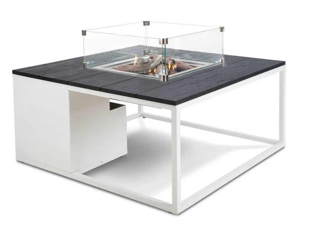 Cosi Cosiloft 100 Vuurtafel - Zilver/Grijs-Wit