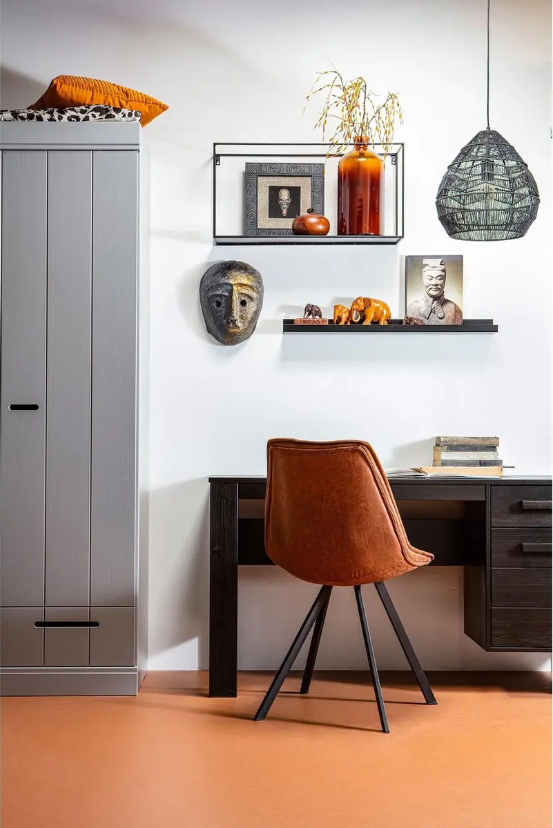WOOOD Exclusive Adelaide Hanglamp - Zwart - afbeelding 2 van 6