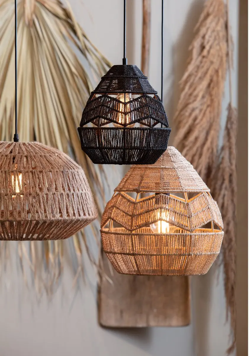 WOOOD Exclusive Adelaide Hanglamp - Zwart - afbeelding 5 van 6