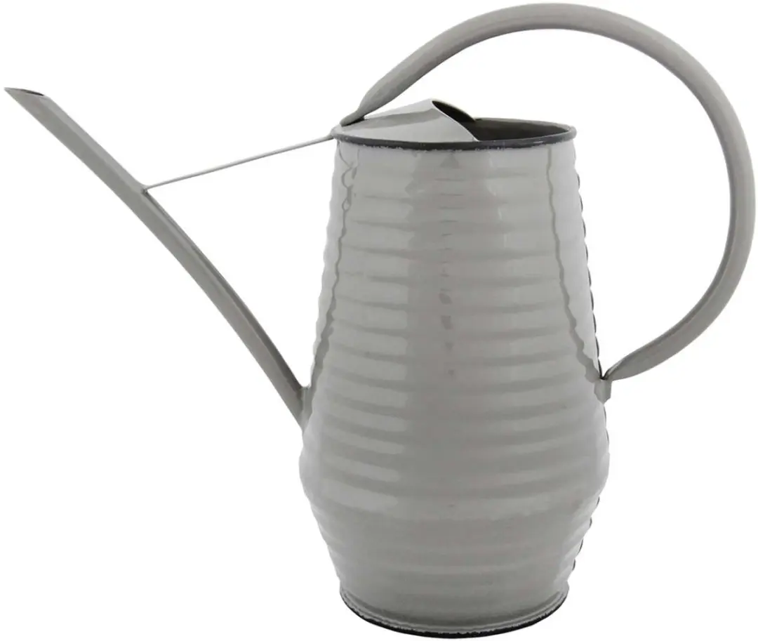 Esschert Design Gieter grijs poedercoating 0,94 liter