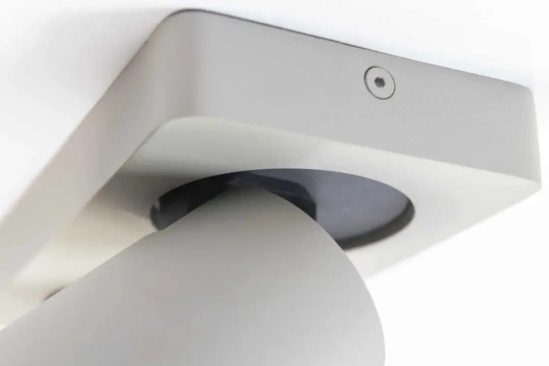 Artdelight Spot Megano 1 Lichtpunt 35W - Ø10cm Zijdgrijs