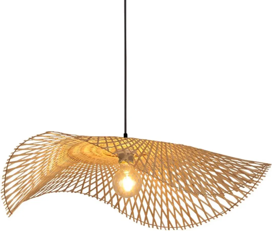 Groenovatie Bamboe Hanglamp XL