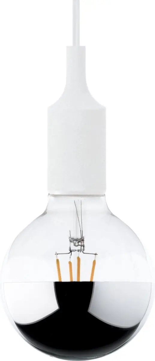 Groenovatie Fitting Hanglamp E27 - Ø41x97mm - Wit - afbeelding 6 van 6
