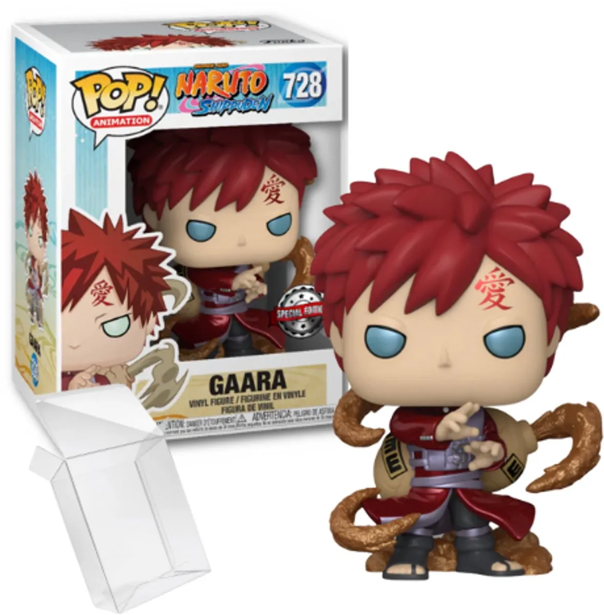 Funko Pop! Naruto Shippuden Gaara #728 Special Edition - Multicolor - afbeelding 3 van 3