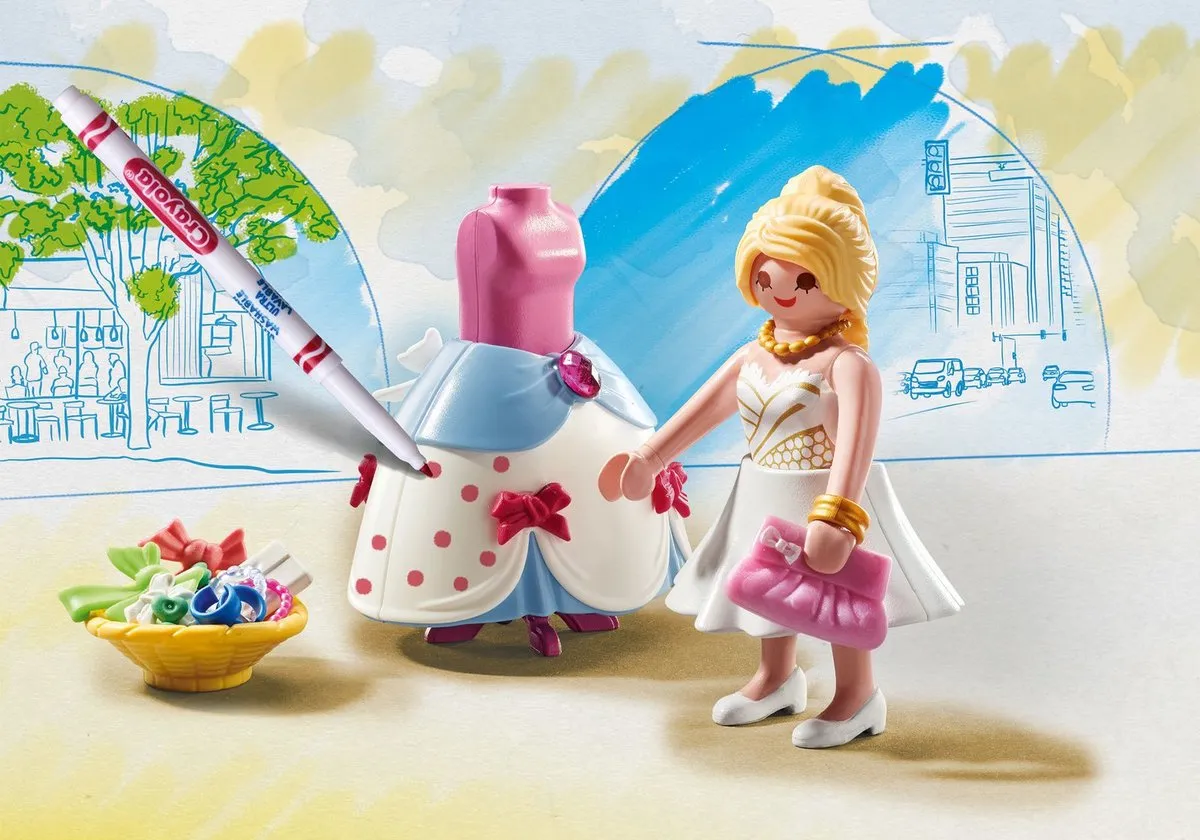 Playmobil Modieuze jurk 71374 - Multi