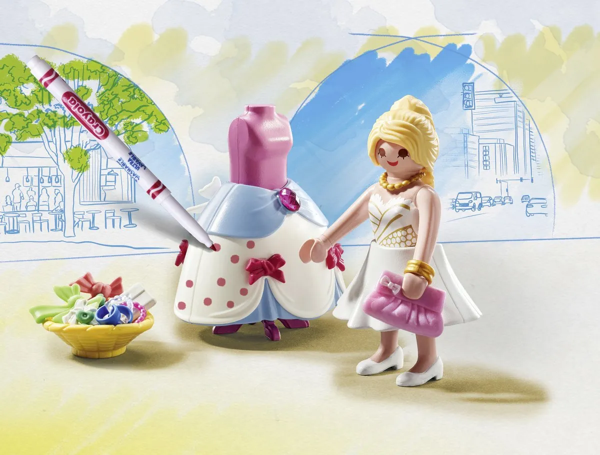 Playmobil Modieuze jurk 71374 - Multi