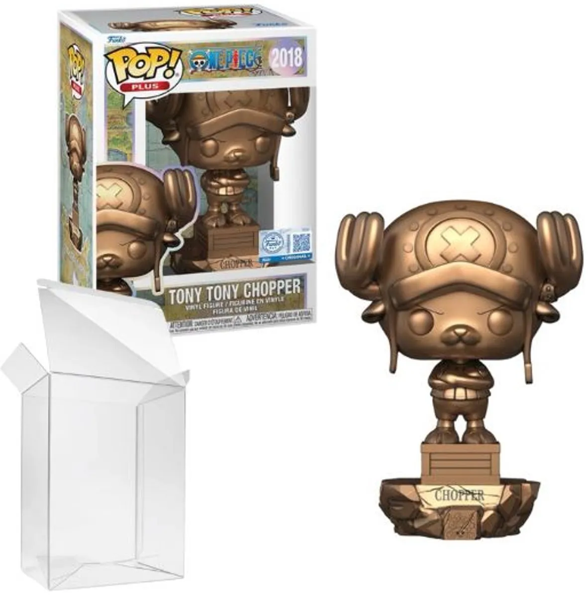 Funko Pop! Plus One Piece Tony Tony Chopper Bronze Statue #2018