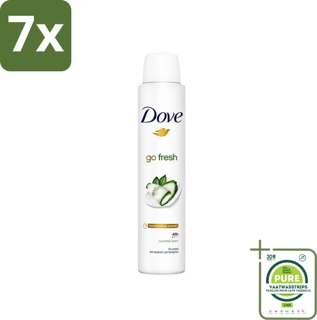 7 x Dove Go Fresh