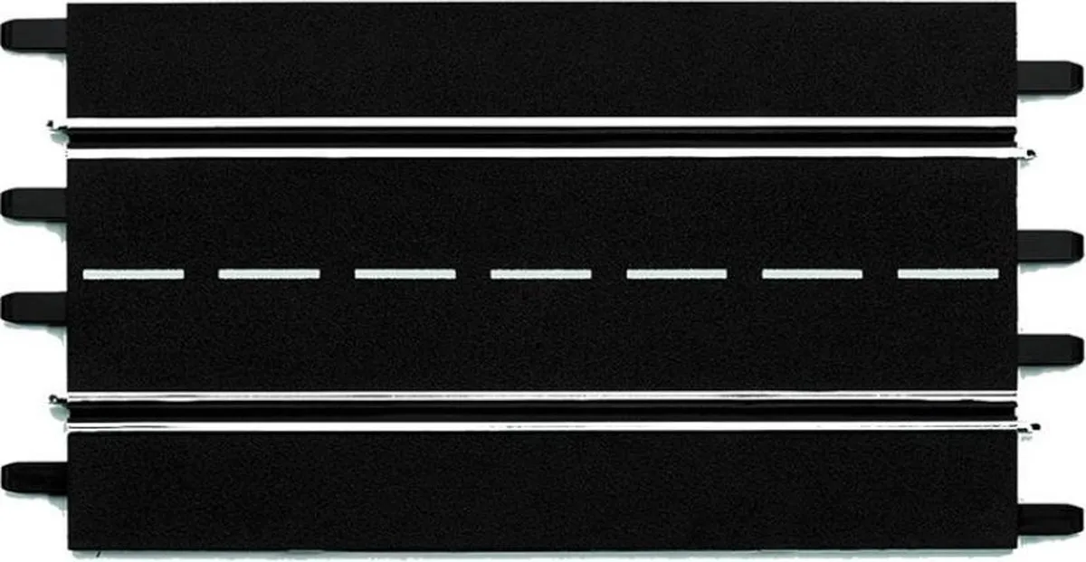 Carrera Digital 124/132/Evolution Rechte Stukken 34,5cm - 4 Stuks - Multi