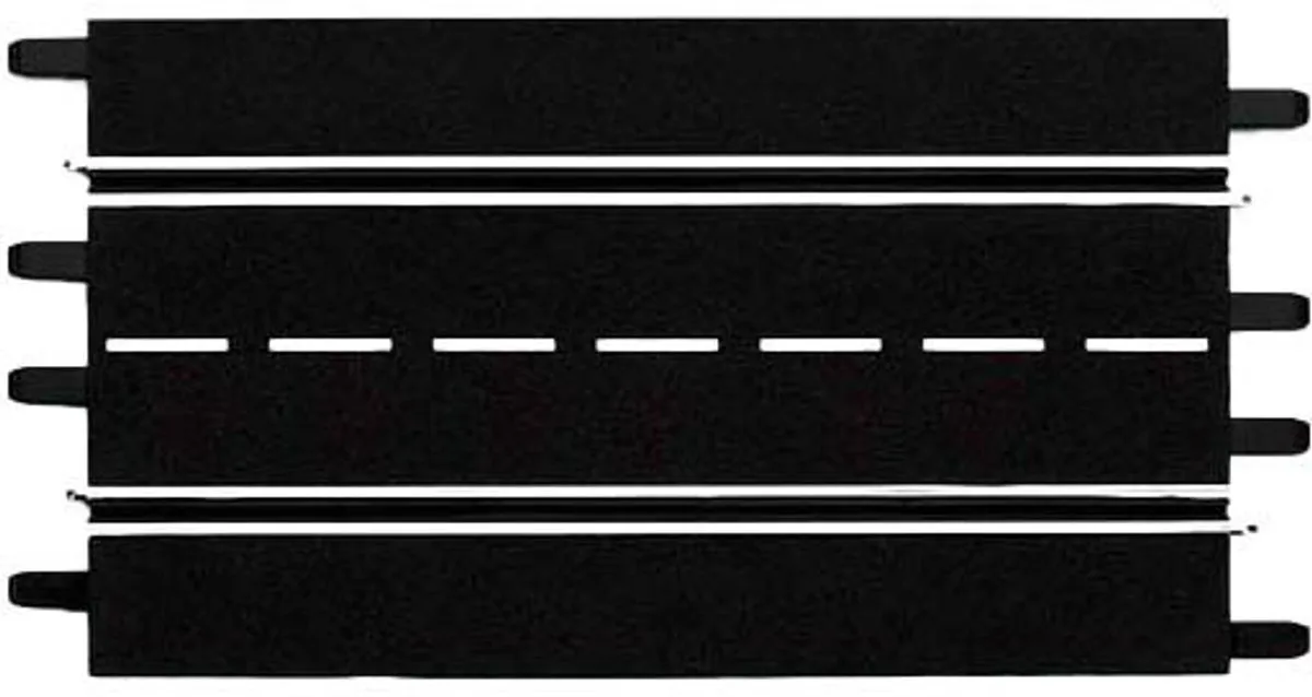 Carrera Digital 124/132/Evolution Rechte Stukken 34,5cm - 4 Stuks - Multi