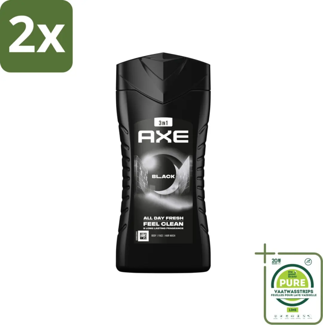Axe 3-in-1 Douchegel Black 250 ml