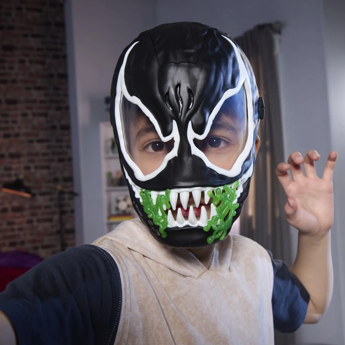Hasbro Spider-Man Venom Glow-in-the-Dark Masker - Multicolor