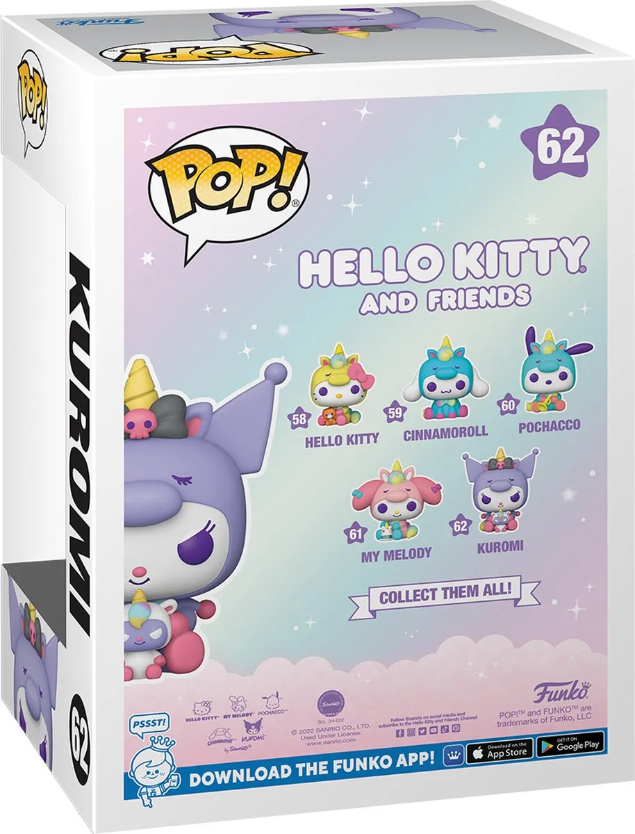 Funko Pop! Sanrio Kuromi Unicorn Party 65750
