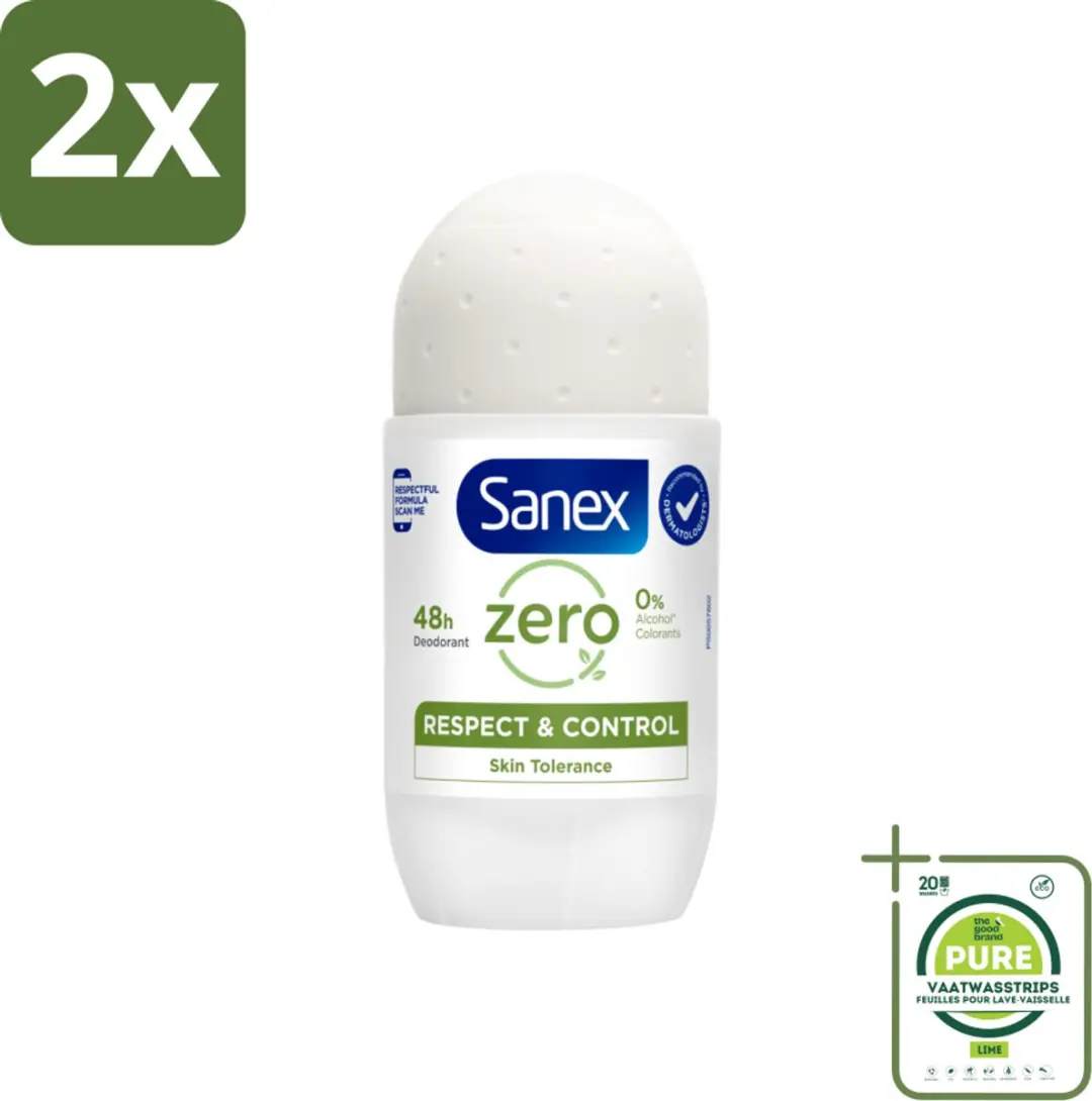 Sanex Deodorant Roller Zero% Normal Skin 50 ml