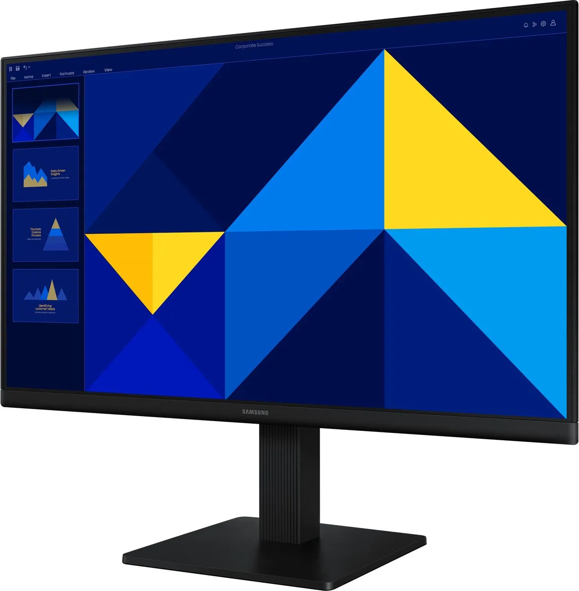 Samsung Essential S3 LS22D300 Monitor 22" - Full HD - 100Hz - Zwart