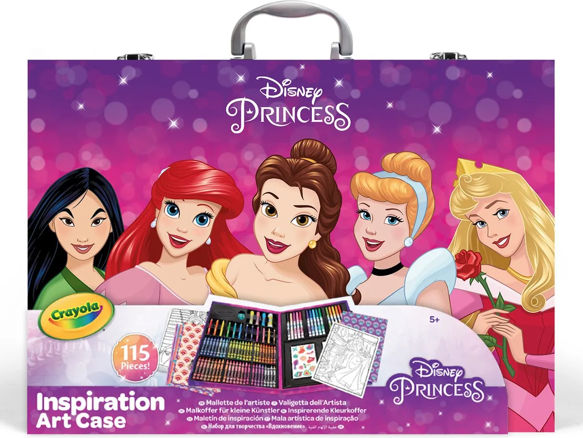 Crayola Disney Princess Inspiratie Kleurkoffer